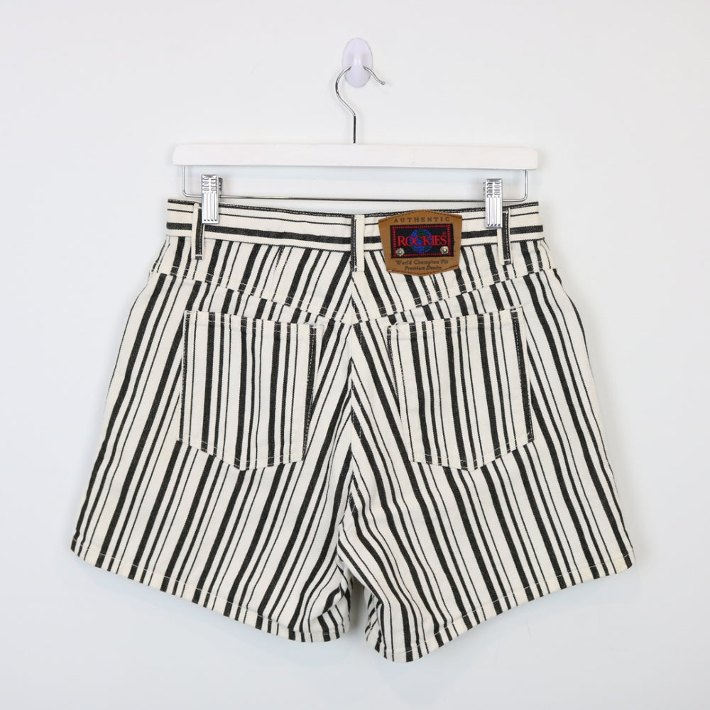 Vintage 90's Rockies Striped Denim Shorts - 30"-NEWLIFE Clothing