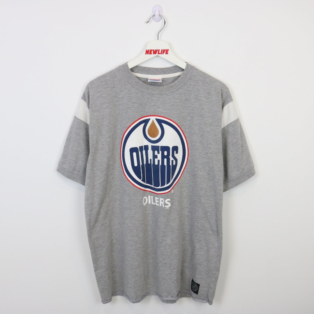 Vintage 00's Edmonton Oilers Tee - L-NEWLIFE Clothing
