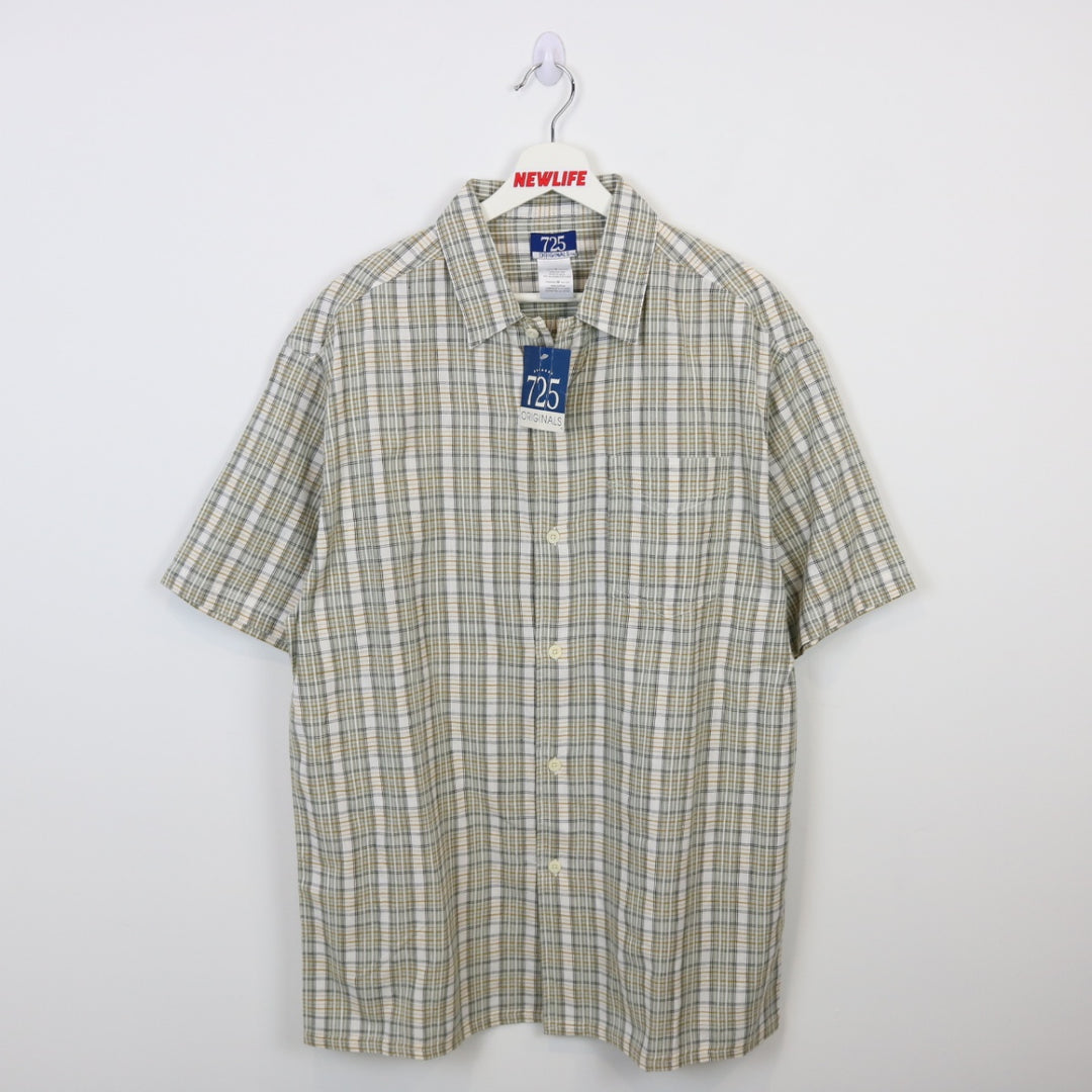 Vintage 00's 725 Originals Plaid Short Sleeve Button Up - L-NEWLIFE Clothing