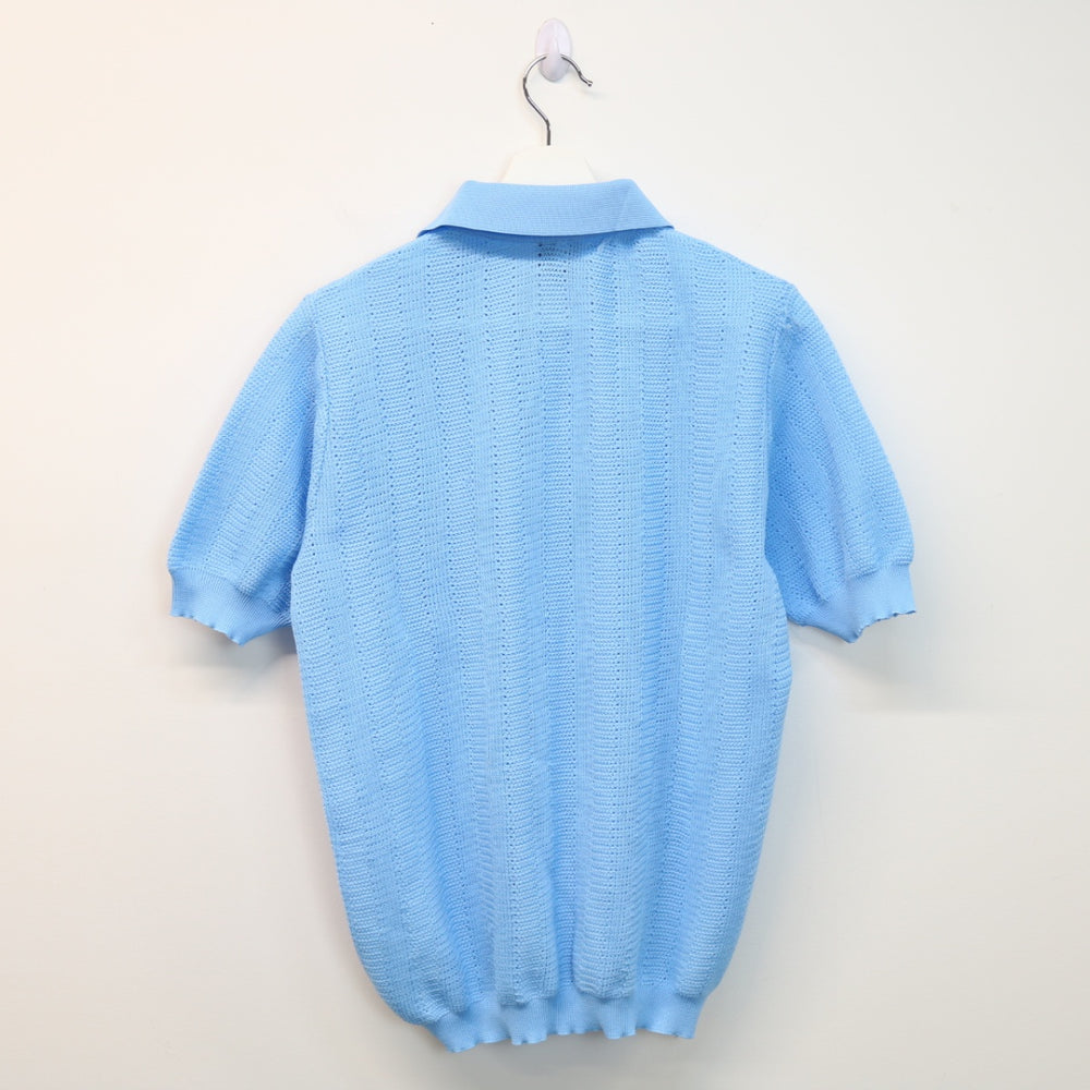 Vintage 80's Knit Polo Shirt - S-NEWLIFE Clothing