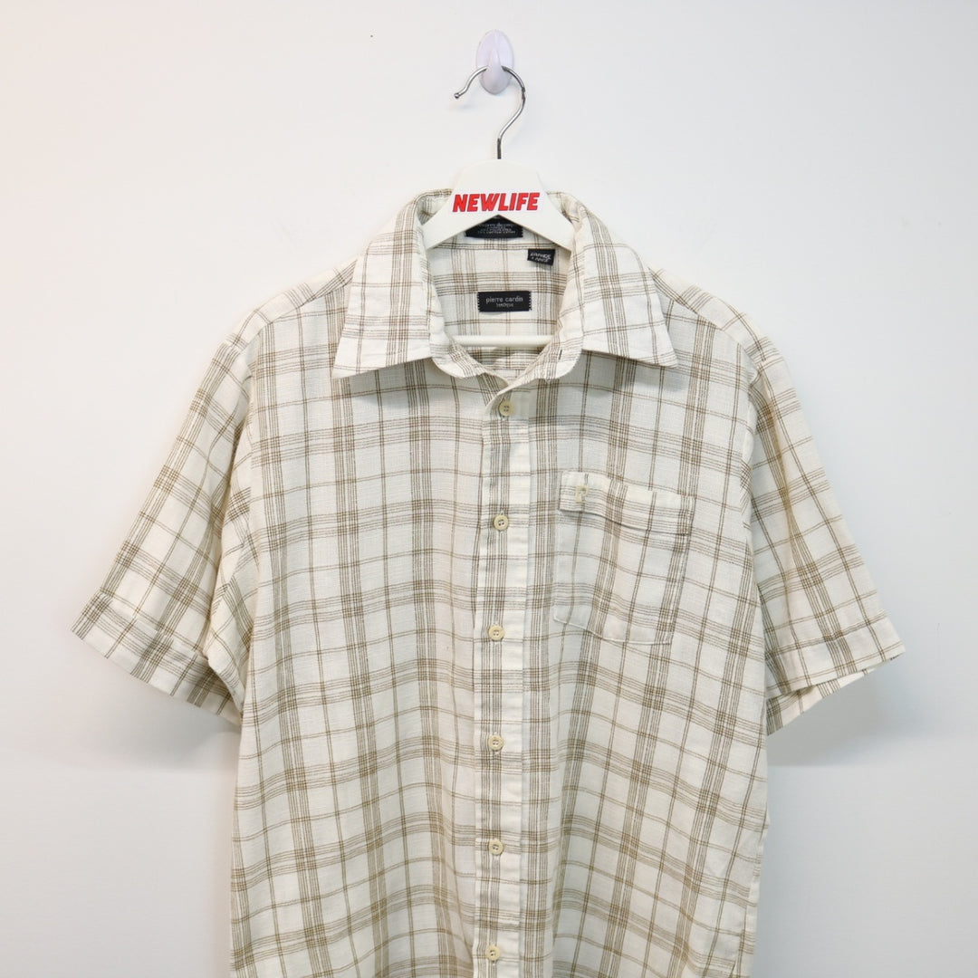 Vintage Plaid Short Sleeve Button Up - M-NEWLIFE Clothing