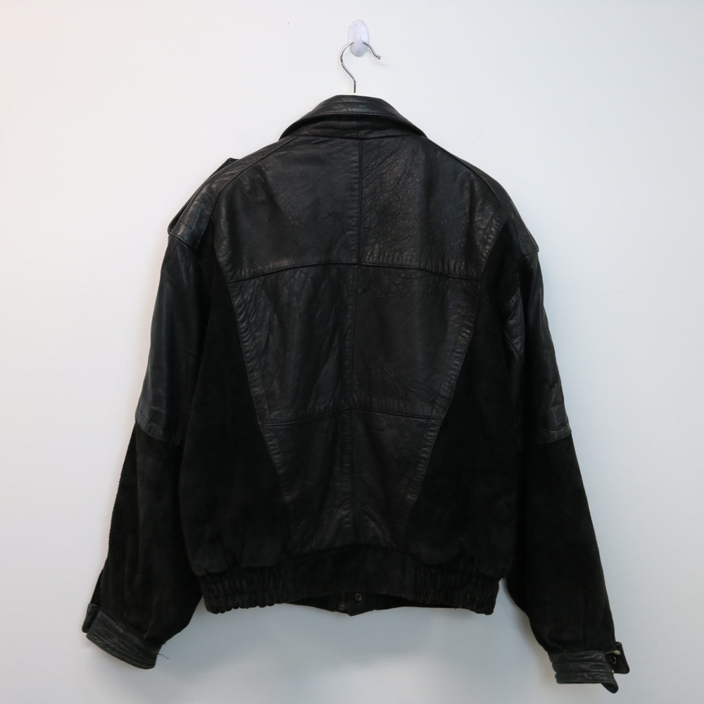 Vintage Midway Leather Jacket - M/L-NEWLIFE Clothing