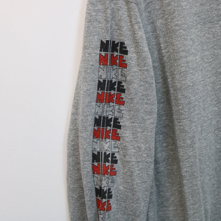 Vintage 70/80's Nike Long Sleeve Tee - M-NEWLIFE Clothing