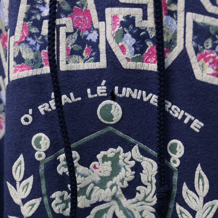Vintage Classsic University Floral Hoodie - XL-NEWLIFE Clothing