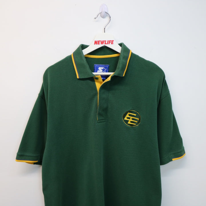 Vintage 90's Edmonton Elks Polo Shirt - L-NEWLIFE Clothing