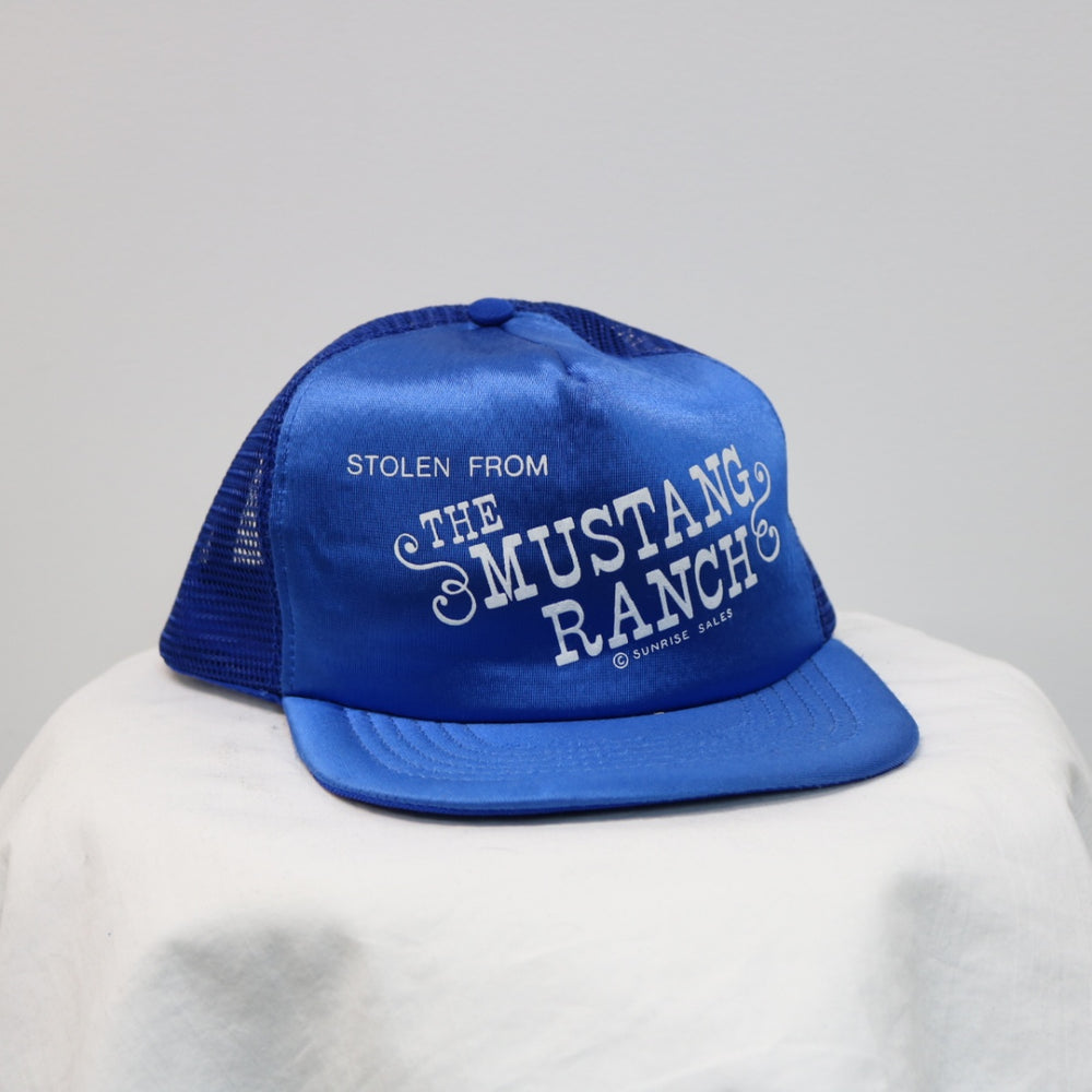 Vintage Mustang Ranch Trucker Hat - OS-NEWLIFE Clothing