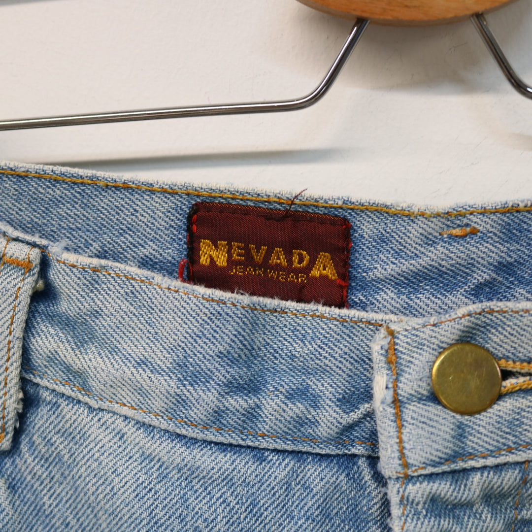 Vintage 90's Nevada Embroidered Denim Jeans - 28"-NEWLIFE Clothing