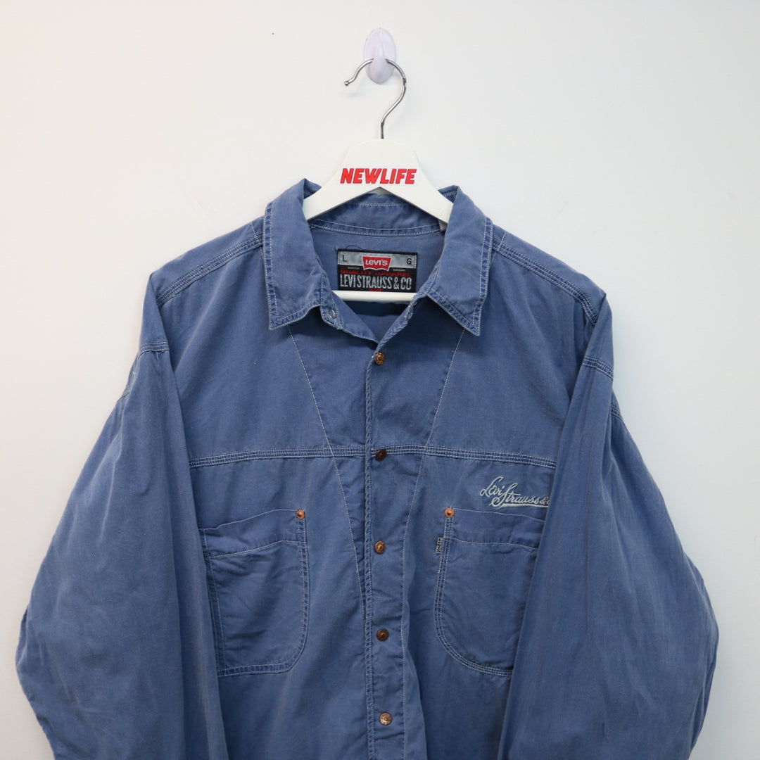 Vintage 90's Levi's Silver Tab Button Up - L-NEWLIFE Clothing