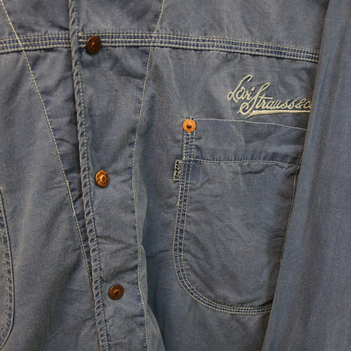Vintage 90's Levi's Silver Tab Button Up - L-NEWLIFE Clothing