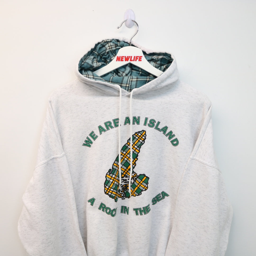 Vintage 90's We Are An Island Hoodie - L-NEWLIFE Clothing