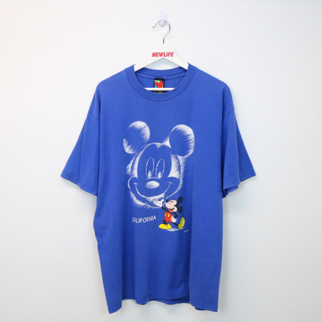 Vintage 90's Mickey Mouse California Tee - XL-NEWLIFE Clothing