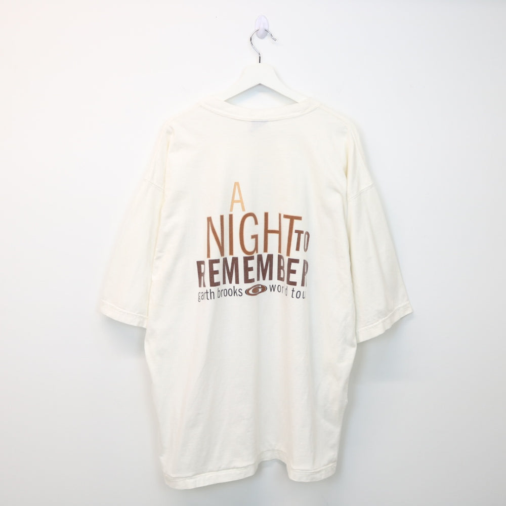Vintage 1998 A Night to Remember Tour Garth Brooks Tee - XXL-NEWLIFE Clothing