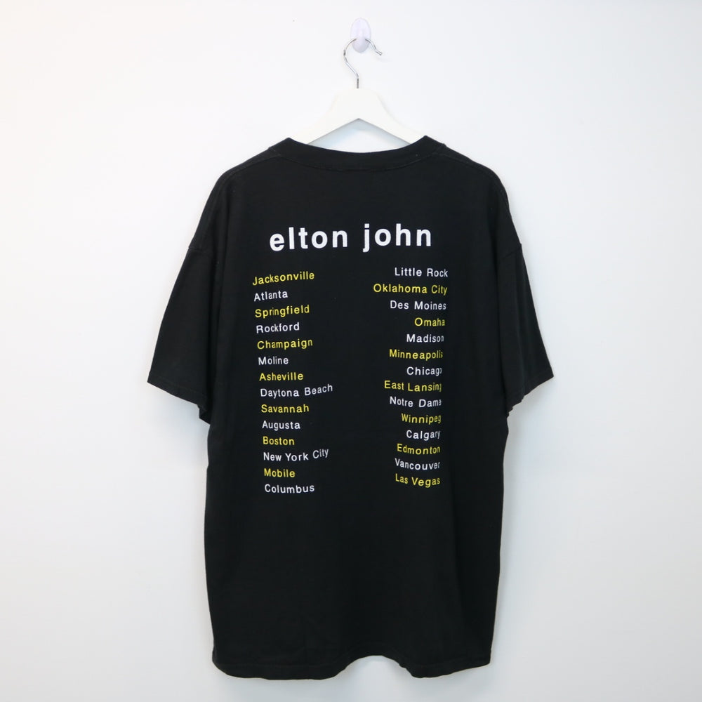 Vintage 1999 An Evening With Elton John Tour Tee - XL-NEWLIFE Clothing