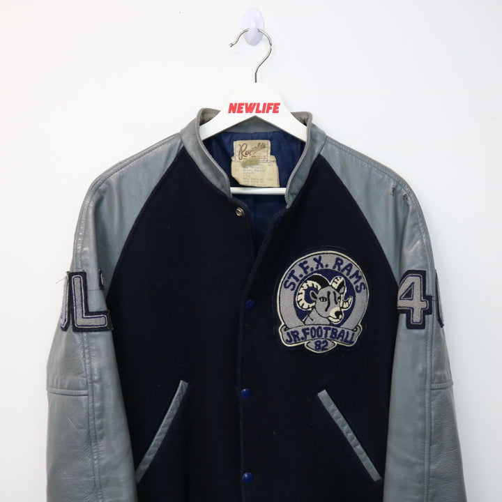 Vintage 1982 St. Francis Xavier Rams Varsity Jacket - S/M-NEWLIFE Clothing