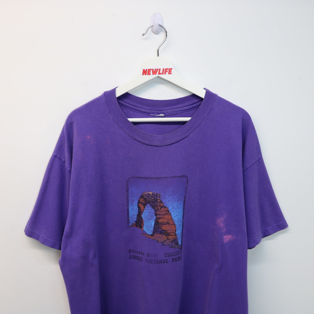 Vintage 90's Delicate Arch National Park Tee - L-NEWLIFE Clothing