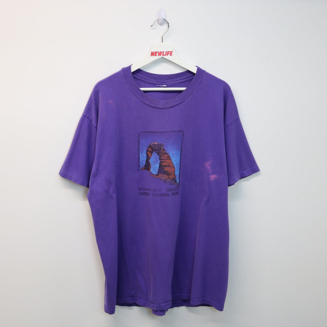 Vintage 90's Delicate Arch National Park Tee - L-NEWLIFE Clothing
