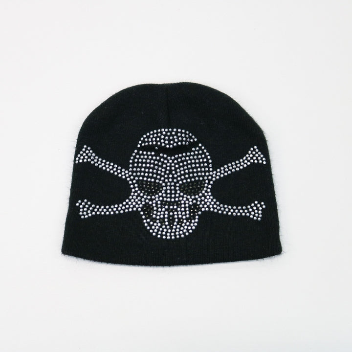 Vintage Bedazzled Skull Toque - OS-NEWLIFE Clothing