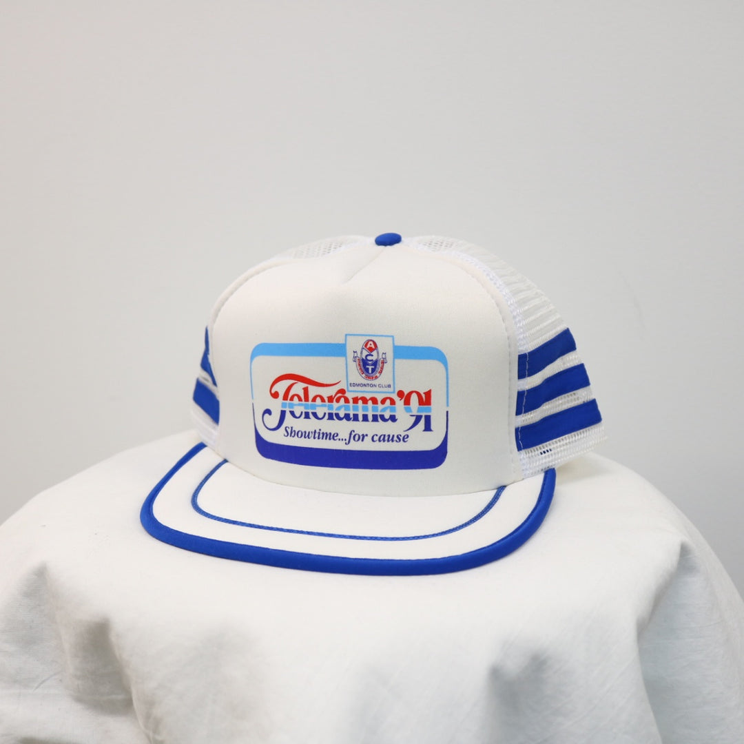 Vintage 1991 Telerama Travellers Trucker Hat - OS-NEWLIFE Clothing