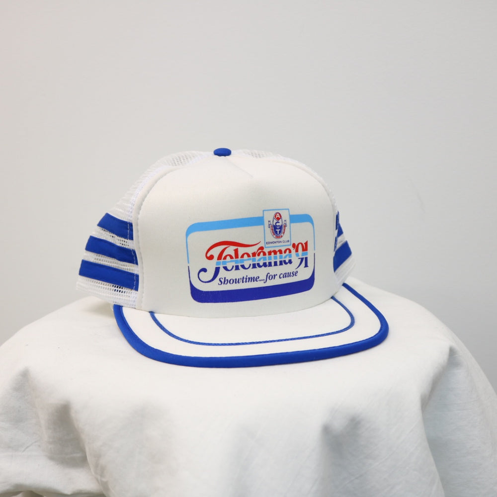 Vintage 1991 Telerama Travellers Trucker Hat - OS-NEWLIFE Clothing
