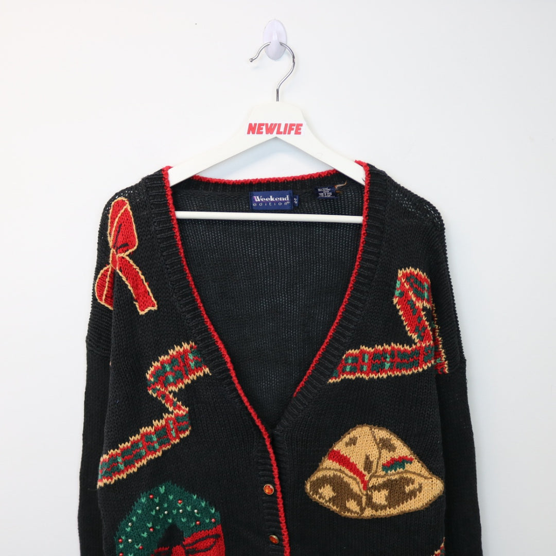 Vintage Christmas Knit Cardigan - M-NEWLIFE Clothing