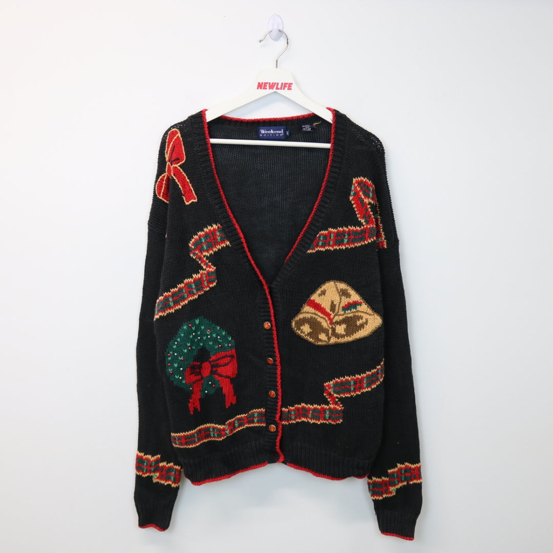 Vintage Christmas Knit Cardigan - M-NEWLIFE Clothing