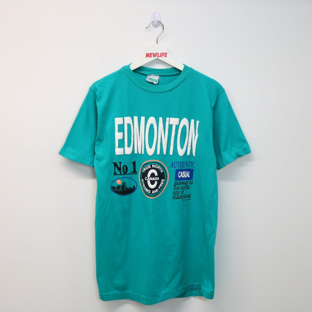 Vintage 1989 Edmonton City of Champions Tee - S-NEWLIFE Clothing