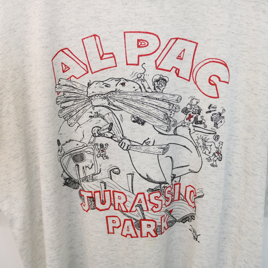 Vintage 80's ALPAC Jurassic Park Tee - XL-NEWLIFE Clothing