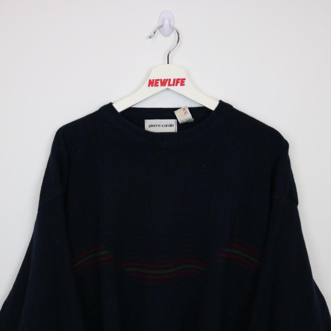 Vintage Striped Knit Sweater - XL-NEWLIFE Clothing