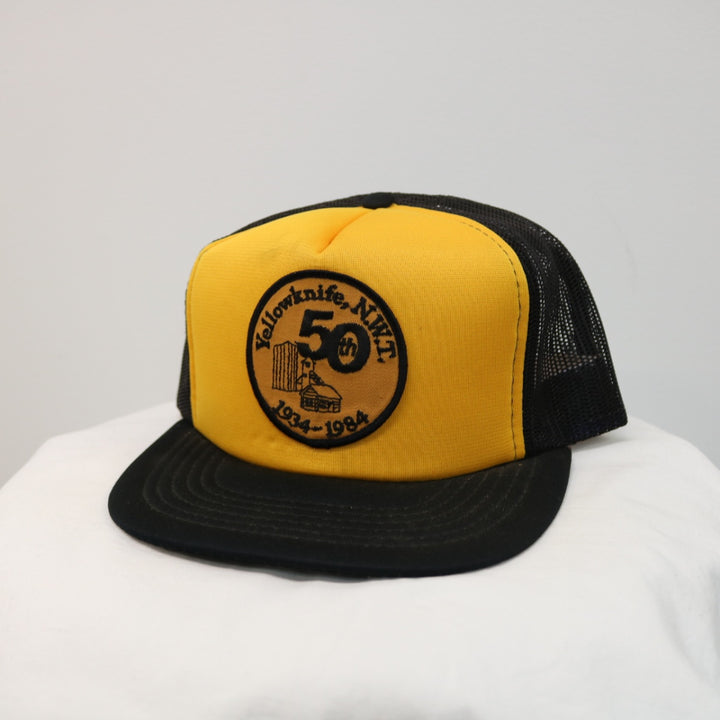 Vintage 1984 Yellowknife NWT Trucker Hat - OS-NEWLIFE Clothing