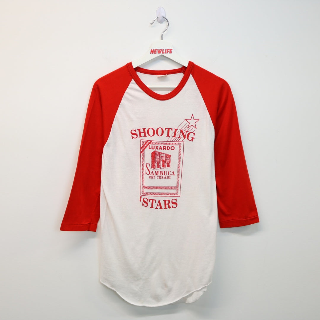 Vintage 80's Shooting Stars Sambuca Tee - S-NEWLIFE Clothing