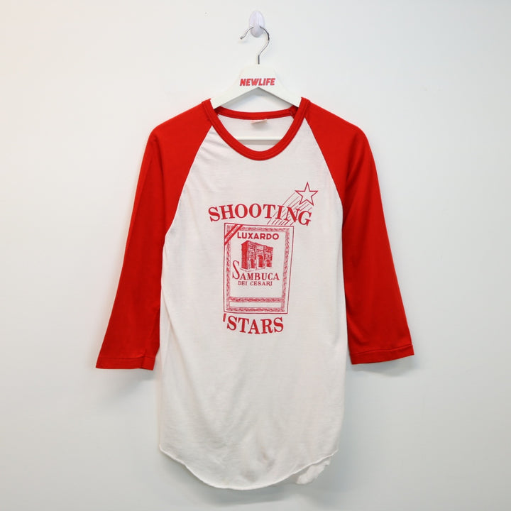 Vintage 80's Shooting Stars Sambuca Tee - S-NEWLIFE Clothing