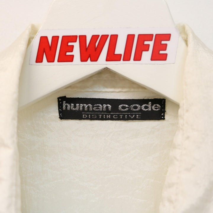 Vintage Human Code Button Up - XS-NEWLIFE Clothing