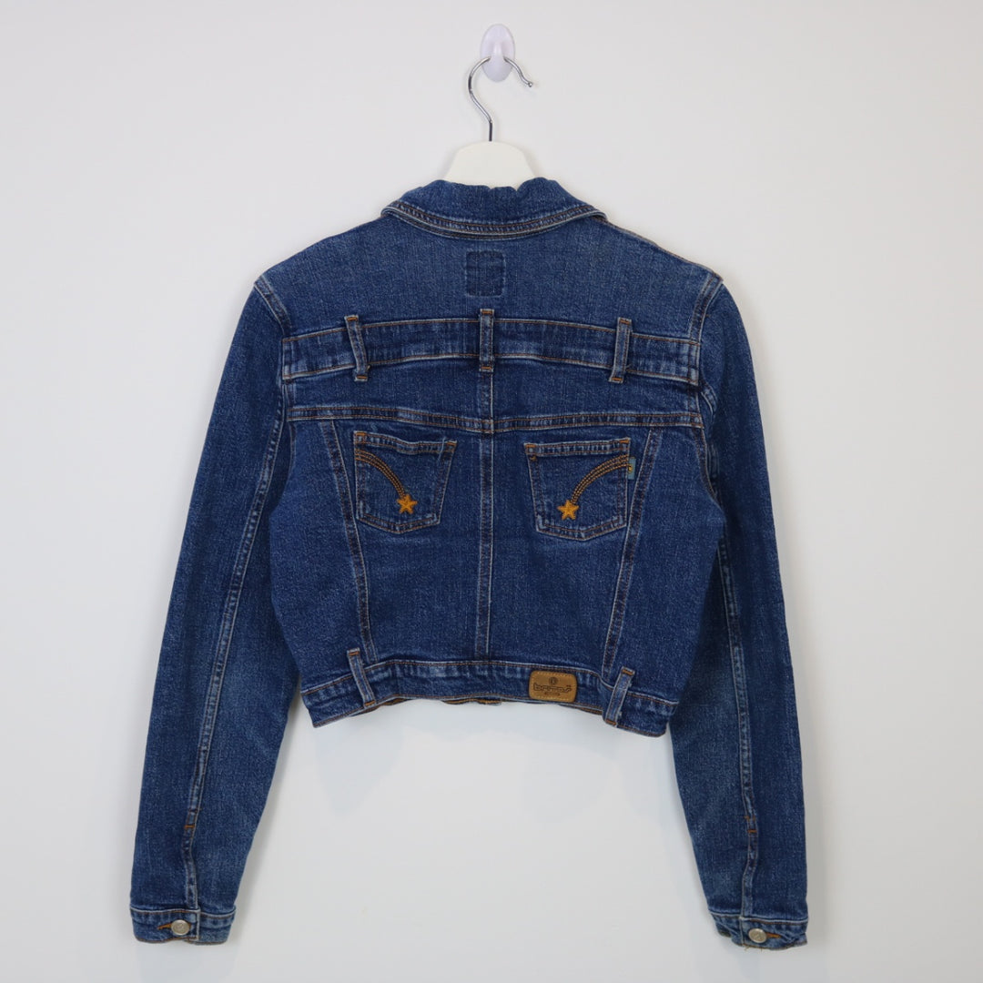 Vintage Y2K Cropped Denim Jean Jacket - XS-NEWLIFE Clothing