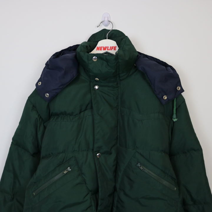 Vintage 90's Highway Puffer Jacket - L-NEWLIFE Clothing