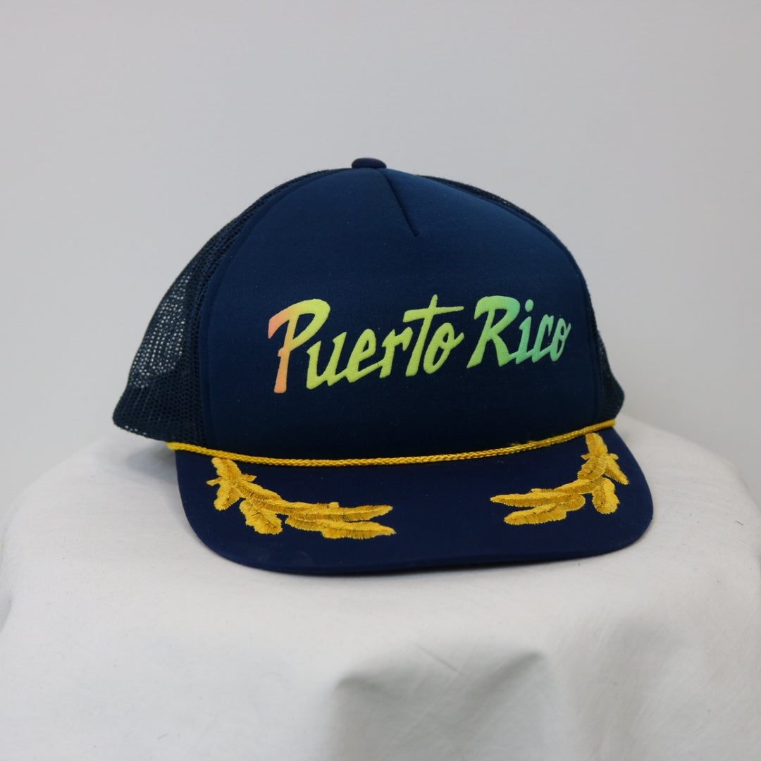 Vintage 90's Puerto Rico Trucker Hat - OS-NEWLIFE Clothing