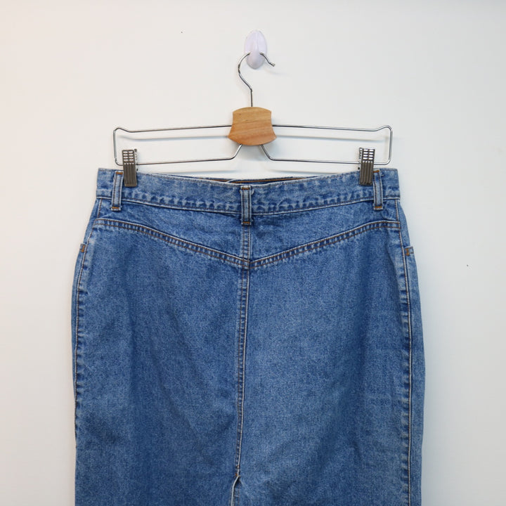 Vintage 90's Blue Bay Denim Skirt - 31"-NEWLIFE Clothing