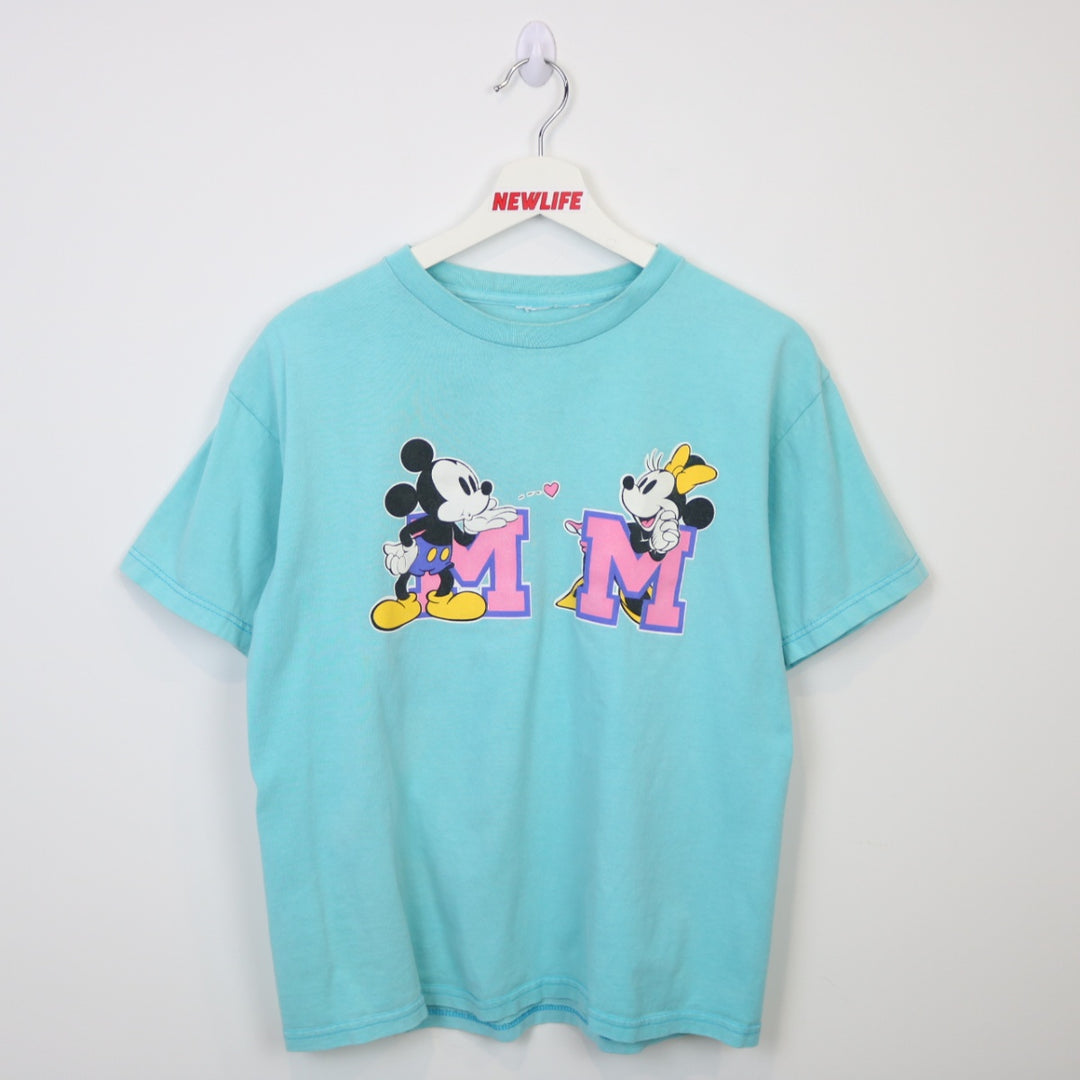 Vintage 90's Disney Mickey & Minnie Mouse Tee - M-NEWLIFE Clothing