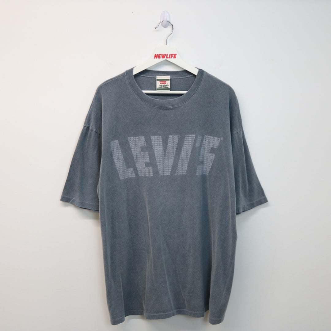 Vintage 90's Levi's Spellout Tee - XL-NEWLIFE Clothing