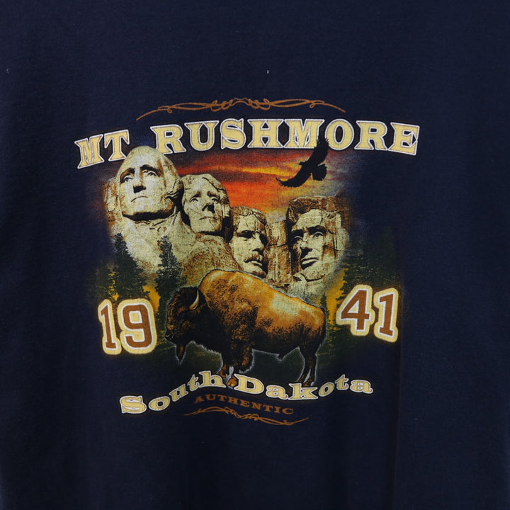 Vintage Mt. Rushmore South Dakota Tee - L-NEWLIFE Clothing