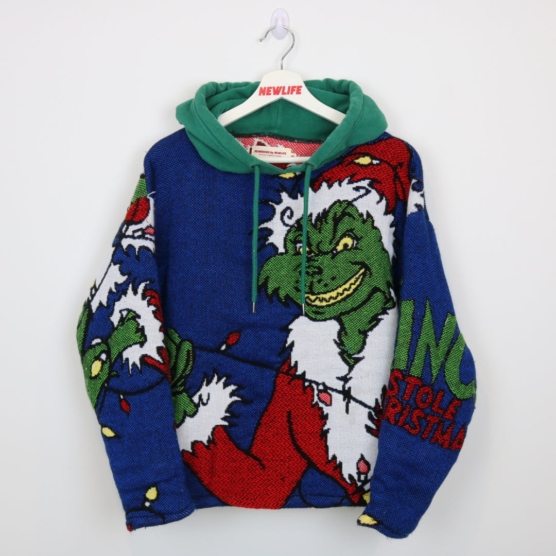 Reworked Vintage The Grinch Tapestry Hoodie - S-NEWLIFE Clothing