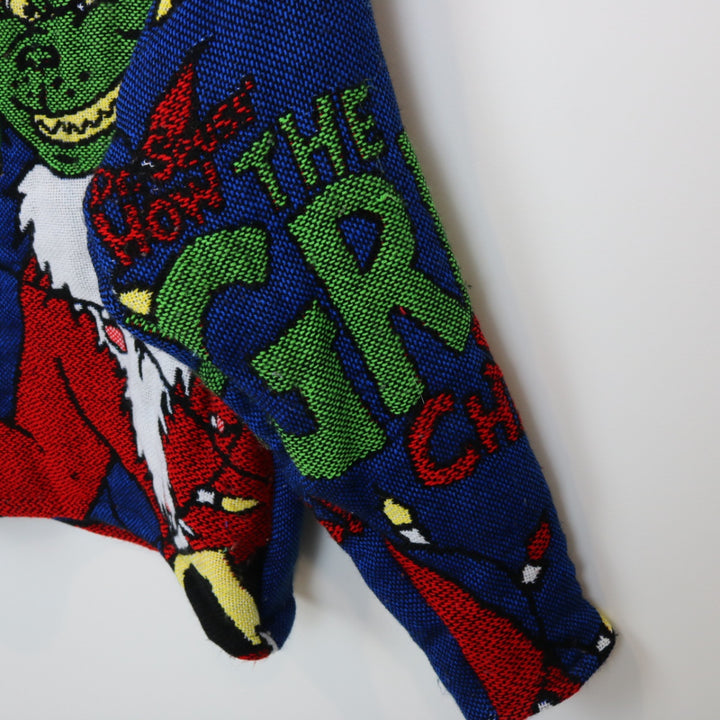 Reworked Vintage The Grinch Tapestry Hoodie - S-NEWLIFE Clothing