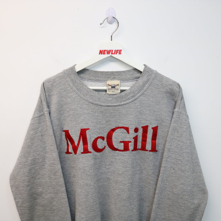 Vintage 00's McGill University Crewneck - S-NEWLIFE Clothing