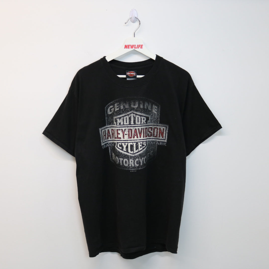 Harley Davidson Edmonton Tee - L-NEWLIFE Clothing