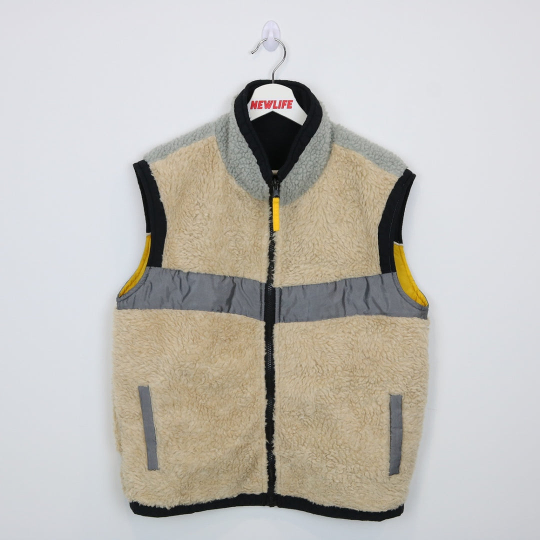 Vintage 90's Tommy Hilfiger Reversible Sherpa Vest - M-NEWLIFE Clothing