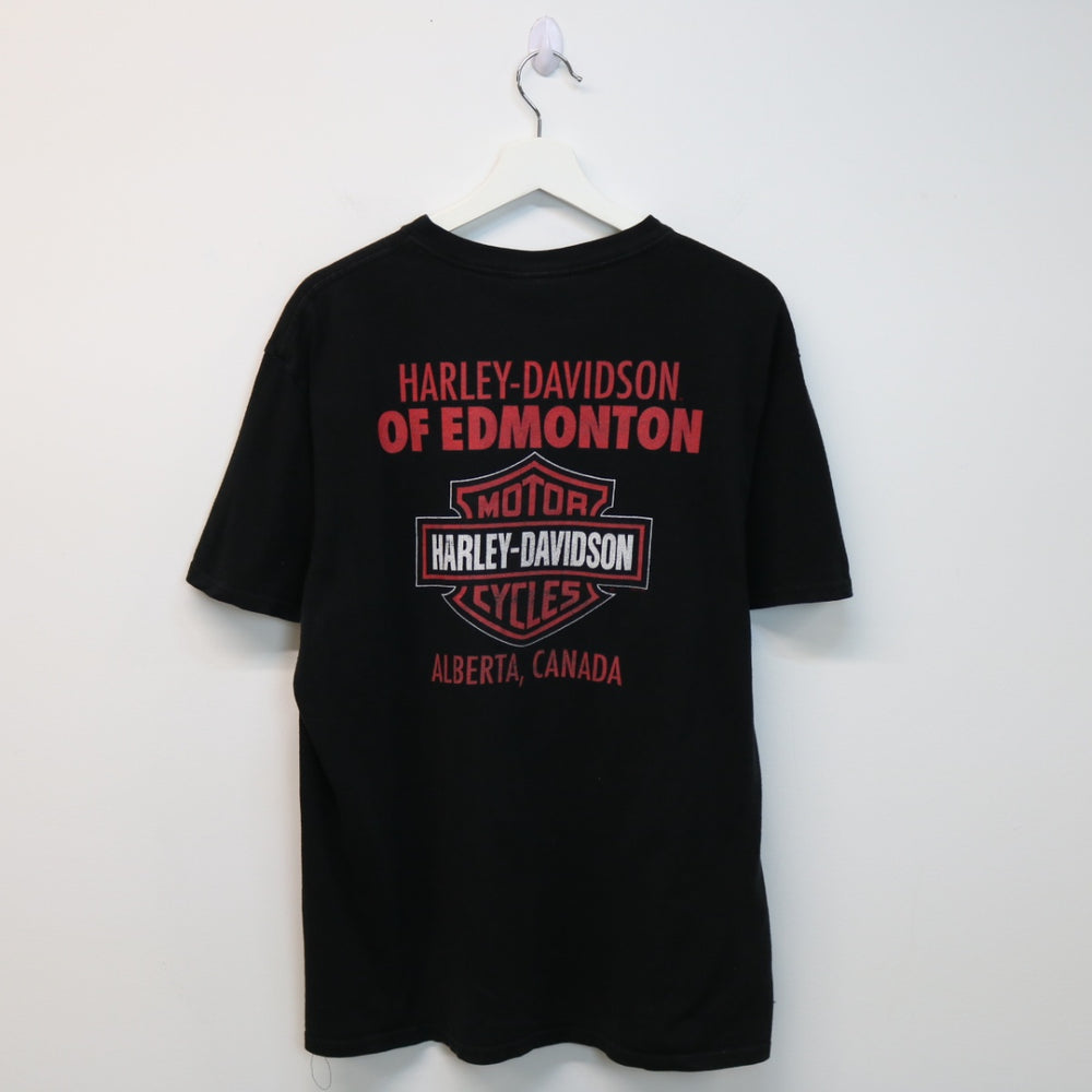 Harley Davidson Brave & Bold Edmonton Tee - M-NEWLIFE Clothing
