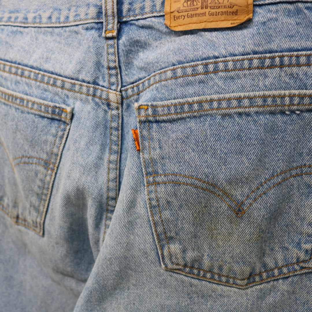 Vintage 80's Levi's Orange Tab Denim Jeans - 32"-NEWLIFE Clothing
