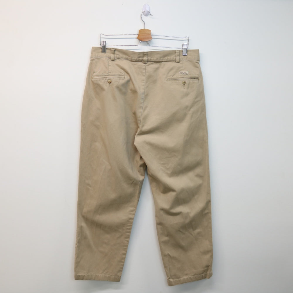 Vintage 90's Polo Ralph Lauren Pleated Chino Pants - 35"-NEWLIFE Clothing