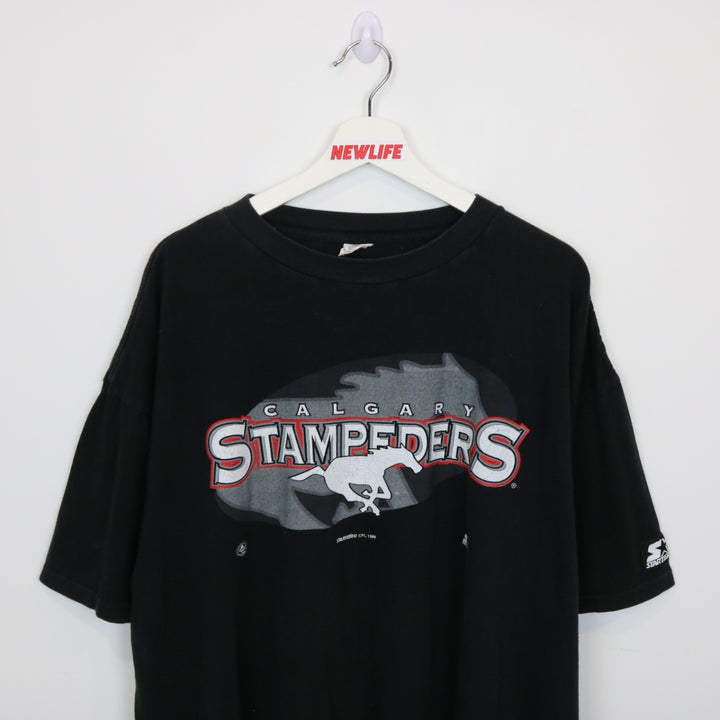 Vintage 1998 Calgary Stampeders Starter Tee - XXL-NEWLIFE Clothing