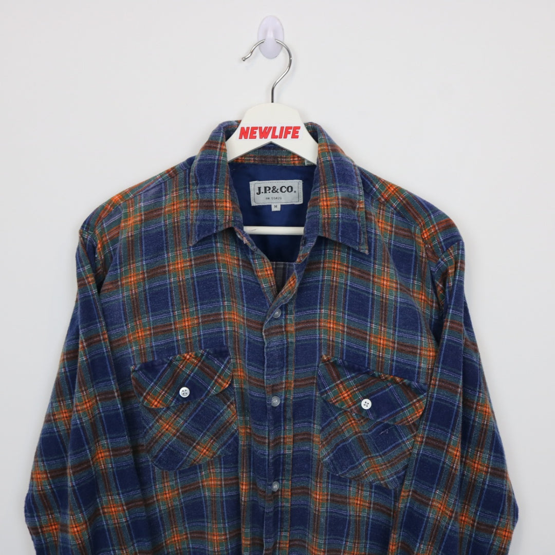 Vintage 90's Plaid Flannel Button Up - M-NEWLIFE Clothing