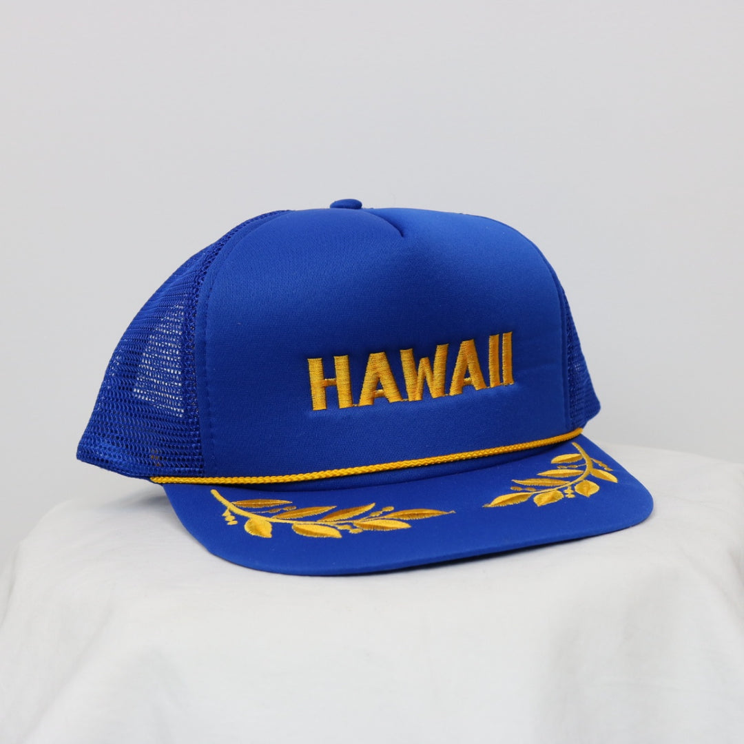 Vintage 80's Hawaii Trucker Hat - OS-NEWLIFE Clothing